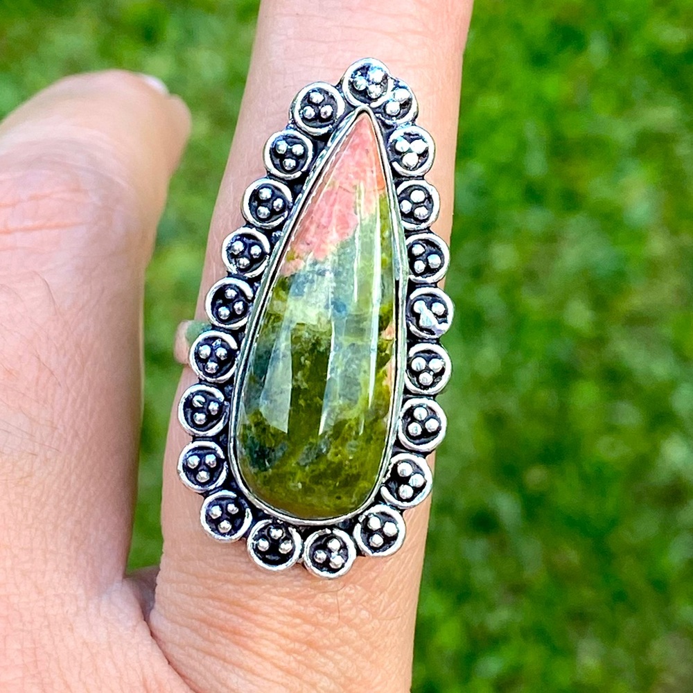 Unakite Ring